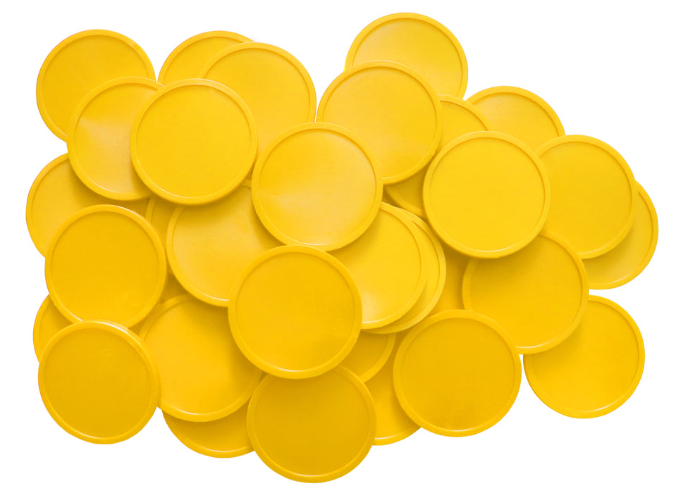 Yellow Round Reward Tokens | CombiCraft Australia